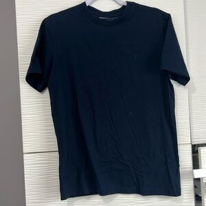 Men's American Eagle navy super soft standard fit size S shirt t 100% cotton
